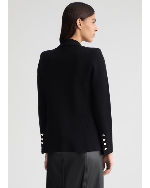 Liu Jo Giacca Nera In Maglia di Liu Jo in Black
