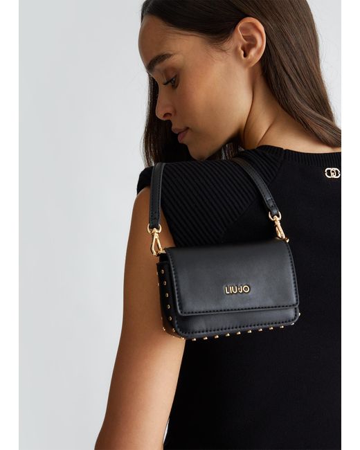 Liu Jo Black Liu Jo Mini-Umhängetasche Mit Nieten