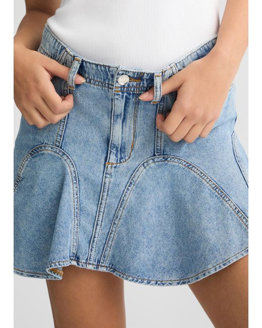 Liu Jo Minigonna In Denim di Liu Jo in Blue
