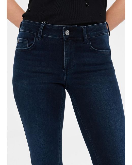 Liu Jo Blue Liu Jo Bottom-Up-Jeans Im Bootcut