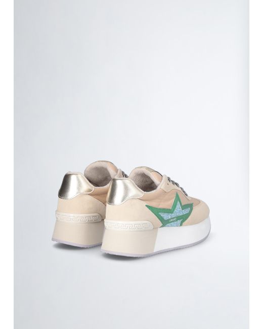 Liu Jo White Liu Jo Sneaker Mit Plateausohle