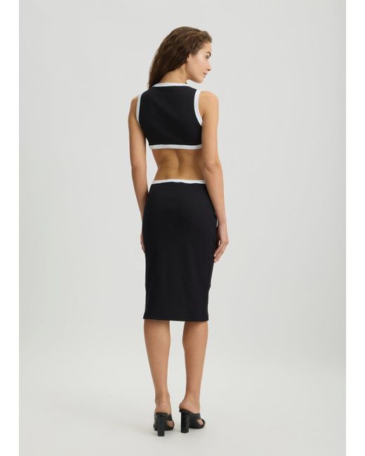 Liu Jo Abito Midi Con Cut-out di Liu Jo in Black