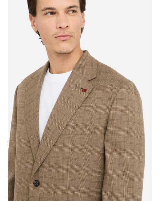 Liu Jo Blazer Principe Di Galles di Liu Jo in Natural da Uomo