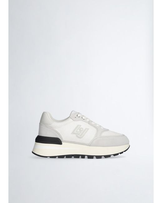 Liu Jo Sneakers In Brighty Mesh di Liu Jo in Black