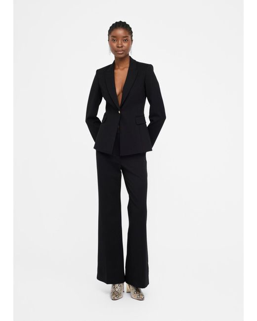 Liu Jo Blazer Avec Broche Ornée De Pierres Liu Jo en coloris Black