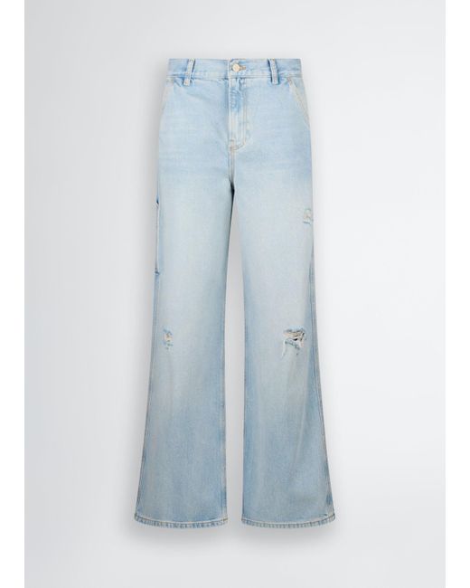 Liu Jo Jeans Flare A Vita Bassa di Liu Jo in Blue