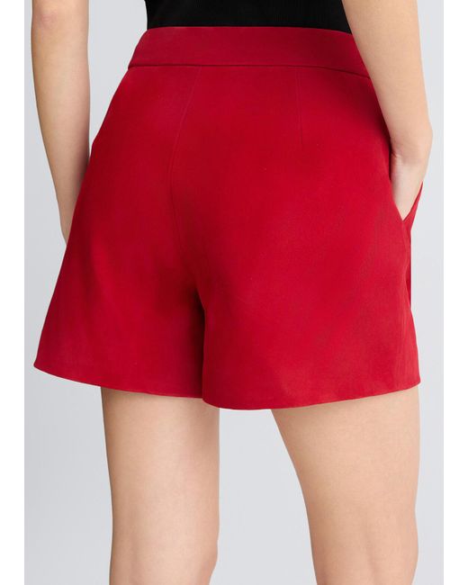 Liu Jo Short In Suede di Liu Jo in Red