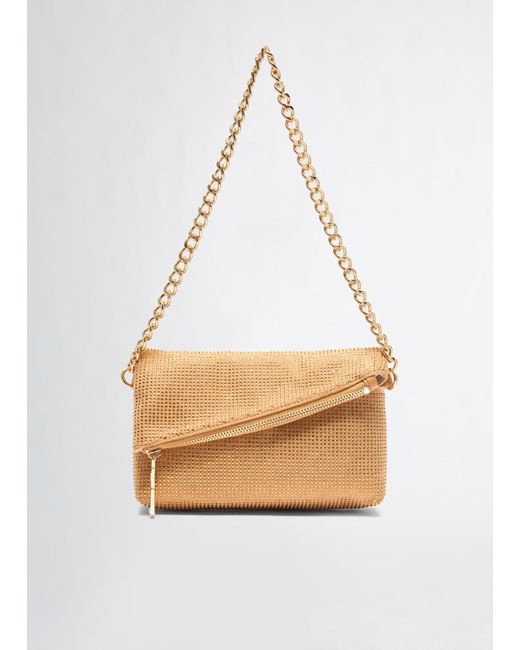 Liu Jo Borsa A Spalla Con Strass di Liu Jo in White