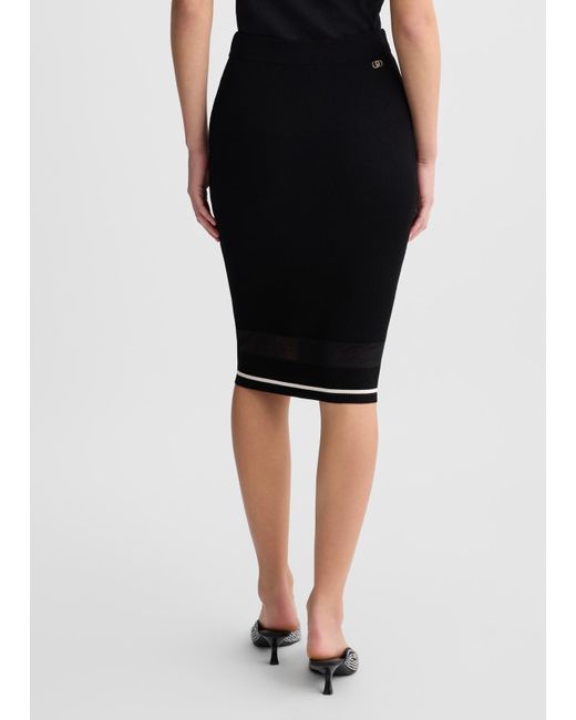 Liu Jo Gonna In Maglia di Liu Jo in Black