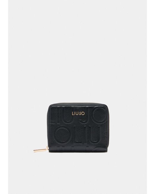 Liu Jo Black Liu Jo Geldbörse Mit Umlaufendem Reißverschluss Liu Jo Better