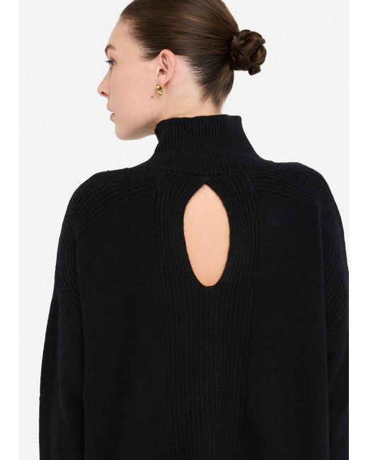 Liu Jo Maglia 100% Lana Con Ricami Gioiello di Liu Jo in Black