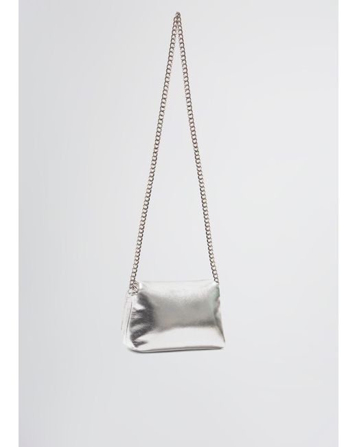 Liu Jo Mini Borsa Lapuffy Laminata di Liu Jo in Black