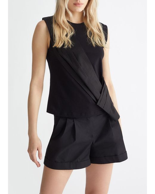 Liu Jo T-shirt Con Fascia di Liu Jo in Black