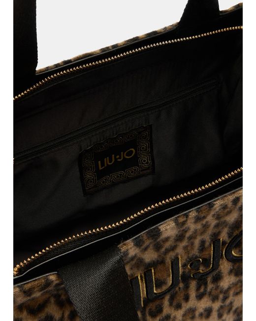 Liu Jo White Liu Jo Großer Shopper Mit