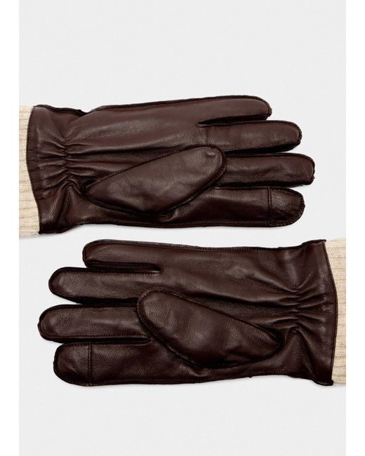 Liu Jo Black Liu Jo Handschuhe Aus Leder