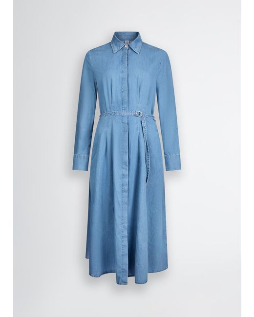 Liu Jo Abito Chemisier In Denim di Liu Jo in Blue