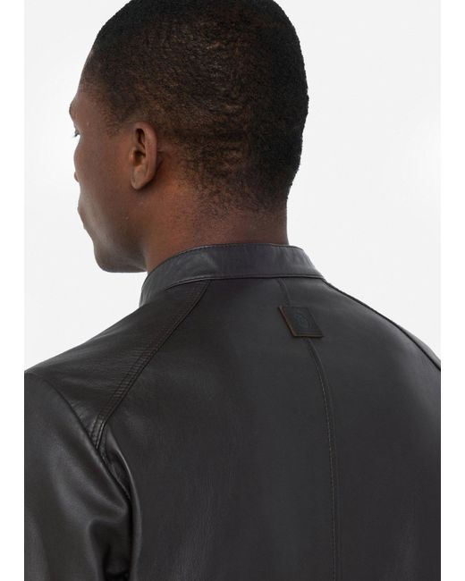 Liu Jo Veste Motarde En Cuir Liu Jo en coloris Blue