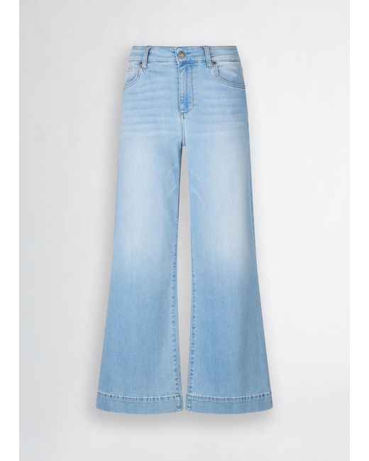 Liu Jo Jeans Flare Cropped di Liu Jo in Blue