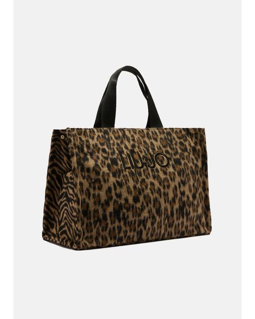 Liu Jo White Liu Jo Großer Shopper Mit