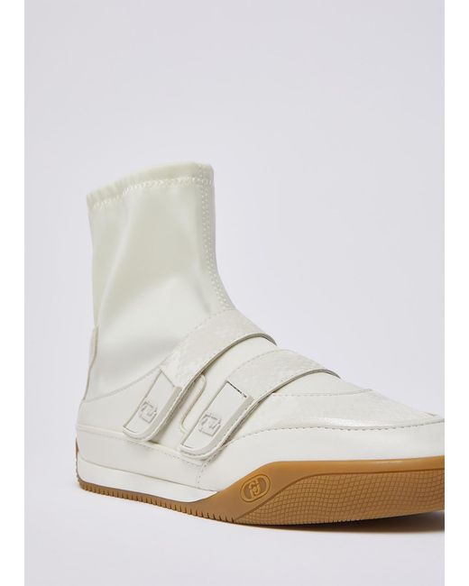 Baskets Montantes Effet Python Liu Jo en coloris White