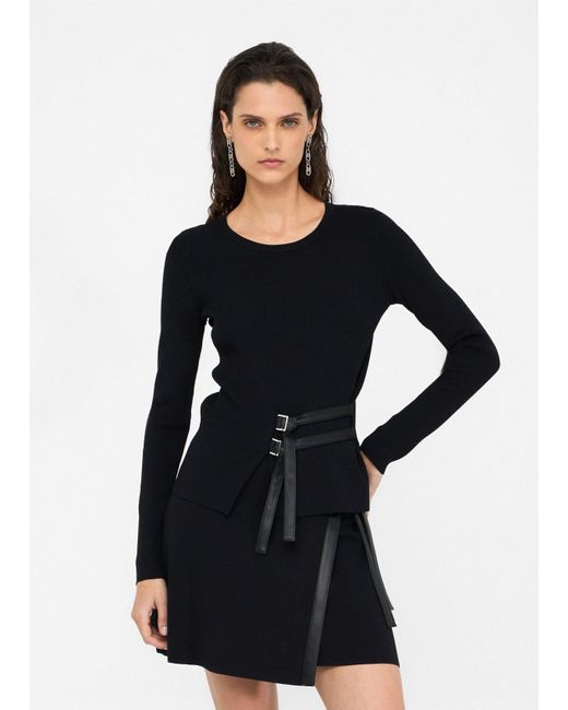 Liu Jo Maglia Con Fibbie di Liu Jo in Black
