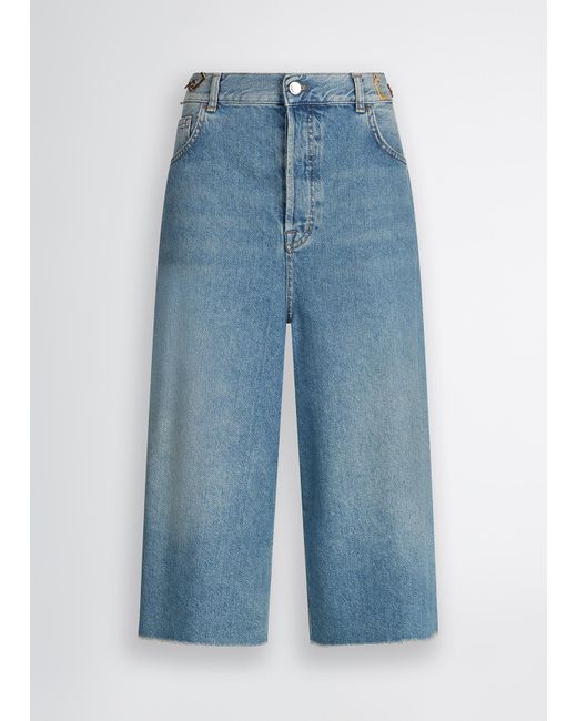 Liu Jo Bermuda In Denim di Liu Jo in Blue