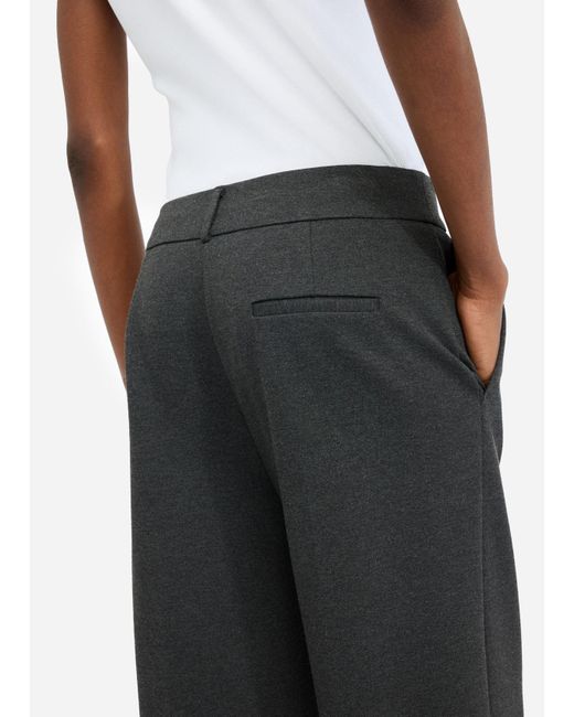 Liu Jo Black Liu Jo Cropped-Hose Mit Bügelfalte