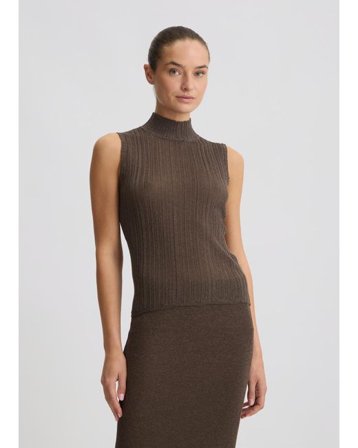 Liu Jo Top In Lurex di Liu Jo in Brown
