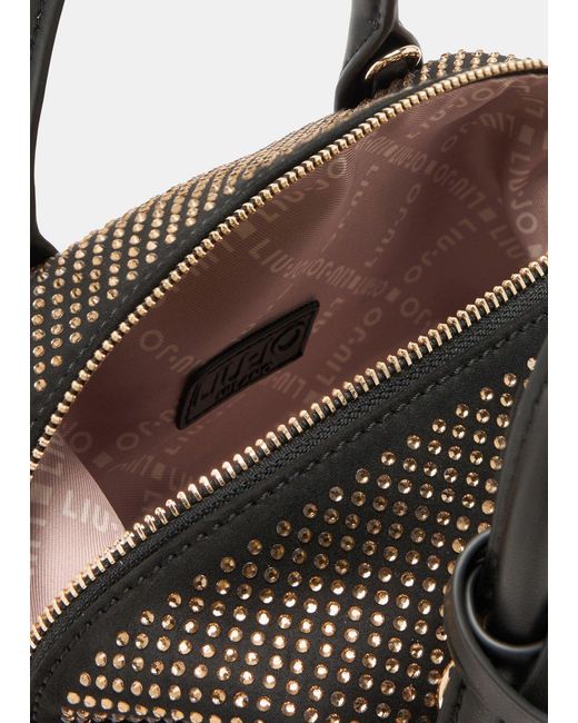 Borsa Piccola Con Strass di Liu Jo in Black