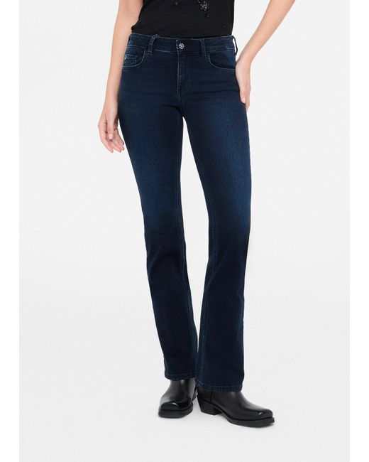 Liu Jo Blue Liu Jo Bottom-Up-Jeans Im Bootcut