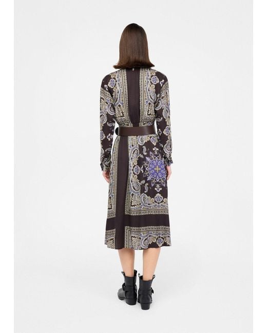 Liu Jo Robe Midi Avec Ceinture Liu Jo en coloris White