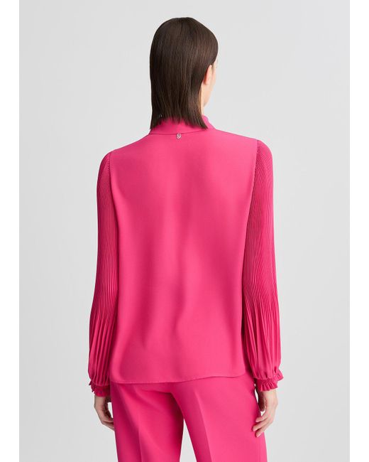 Liu Jo Blusa In Georgette di Liu Jo in Pink