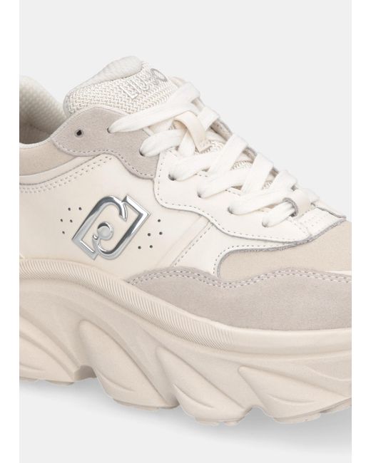 Liu Jo Chuncky Sneakers di Liu Jo in Natural