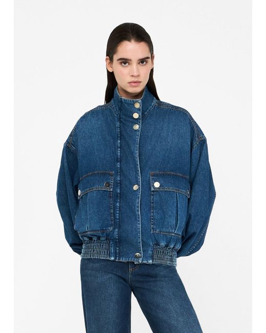 Liu Jo Blue Liu Jo Jacke Aus Denim