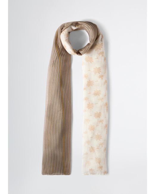 Liu Jo Pashmina Con Stampa di Liu Jo in Natural da Uomo