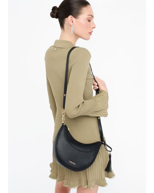 Liu Jo Sac Porté Épaule Format Moyen Avec Charm Liu Jo en coloris Natural