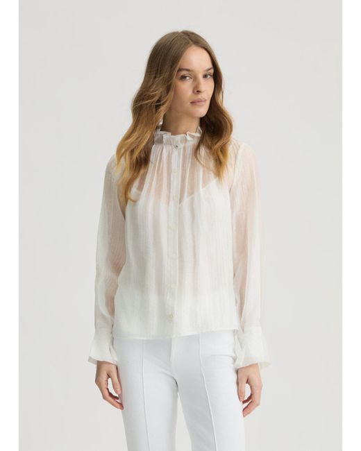 Liu Jo Blusa Effetto See-through di Liu Jo in White
