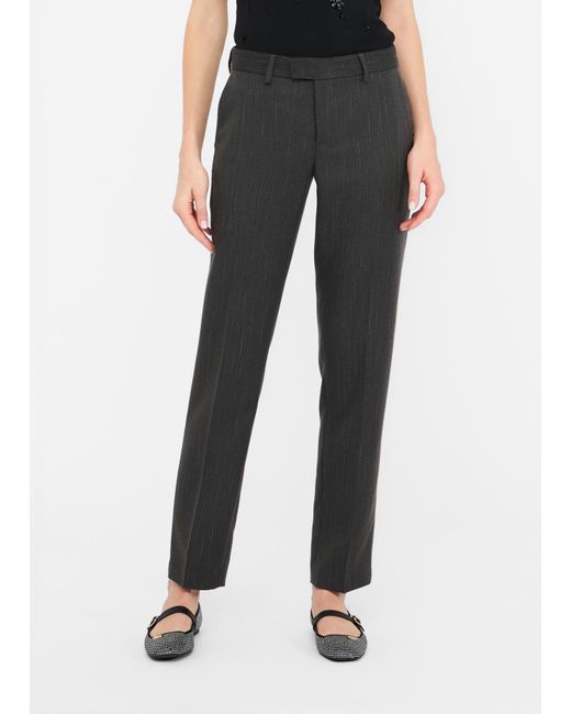 Liu Jo Pantaloni A Sigaretta Gessati di Liu Jo in Black