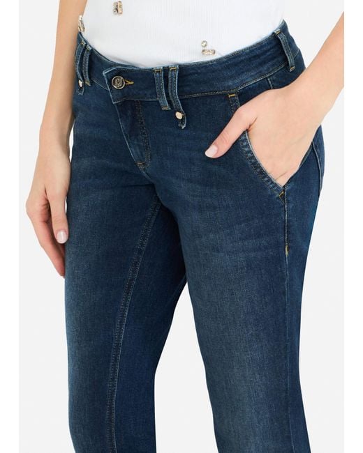 Liu Jo Jean Bootcut Taille Basse Liu Jo en coloris Blue