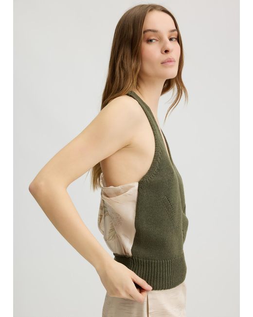 Liu Jo Top di Liu Jo in Green