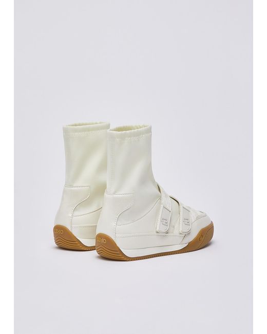 Baskets Montantes Effet Python Liu Jo en coloris White