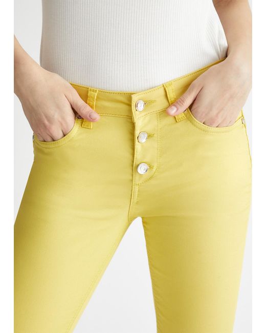 Liu Jo Pantaloni Skinny Gialli di Liu Jo in Yellow