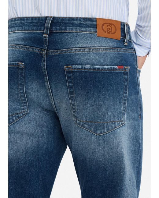 Liu Jo Jeans Liu Jo Better Con Risvolto di Liu Jo in Blue