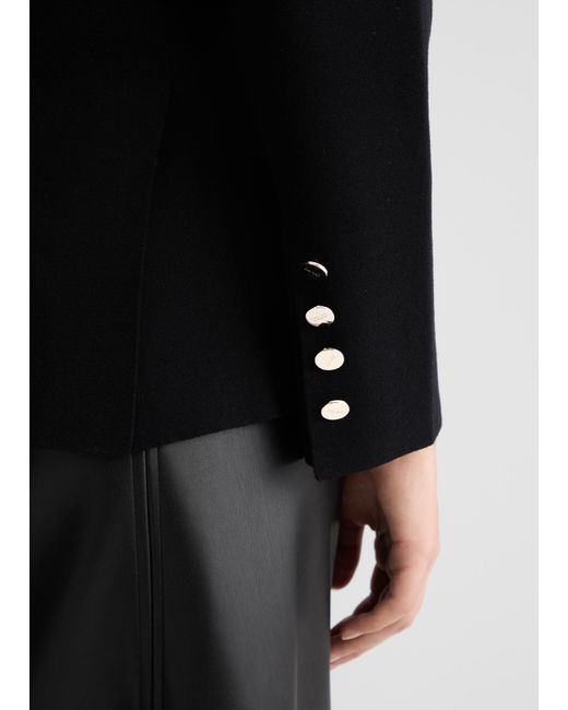 Liu Jo Giacca Nera In Maglia di Liu Jo in Black