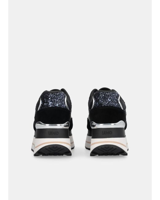 Liu Jo Sneakers Super Platform di Liu Jo in Black