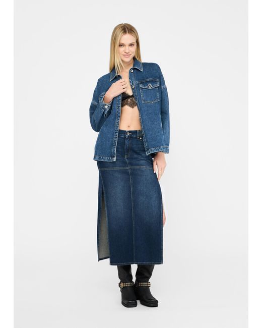 Liu Jo Blue Liu Jo Jacke Aus Denim