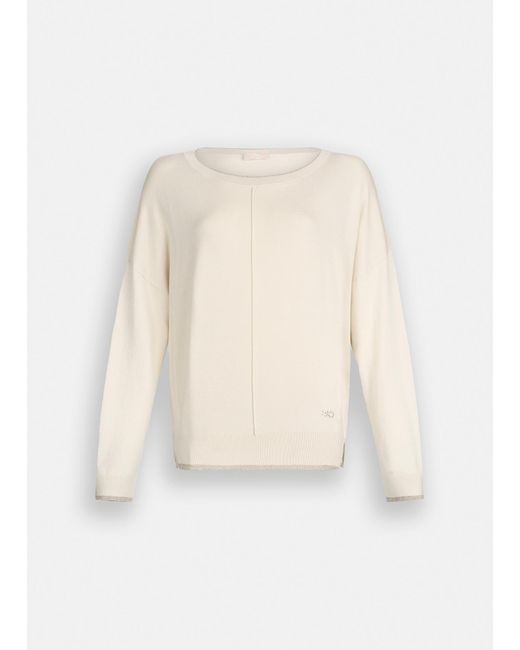 Liu Jo Natural Liu Jo Pullover Mit Lurex-Details