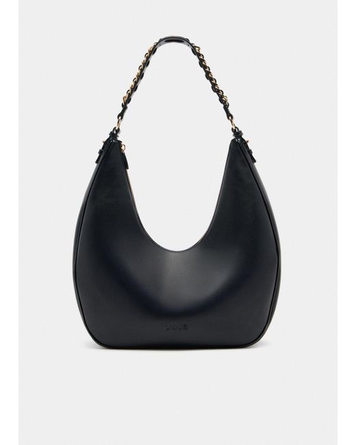 Liu Jo Borsa Hobo Grande Con Catena di Liu Jo in Natural