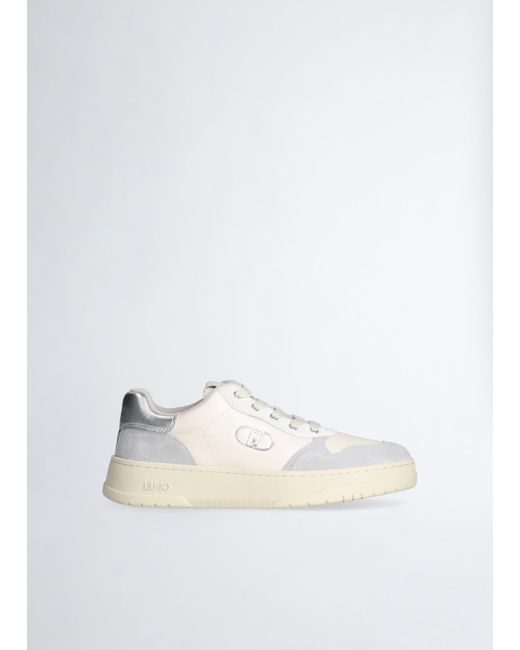 Liu Jo Sneakers Bicolor In Suede di Liu Jo in Blue