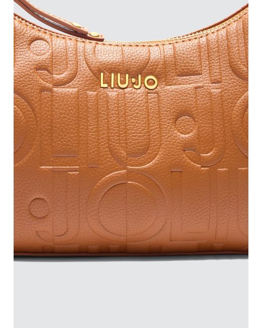 Liu Jo Borsa A Spalla Marrone Con Logo di Liu Jo in Brown